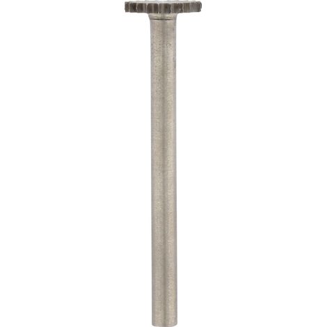 Fraise à grande vitesse Dremel 199 - jeu d'accessoires pour outil multifonction avec 2 fraises Ø9,5 mm pour sculpter, graver et fraiser le bois, le métal tendre, le béton et bien plus encore