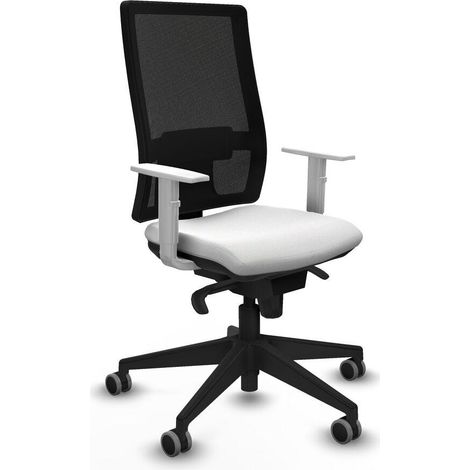 Piqueras y Crespo Chaise Ergonomique Moderne Blanc (1/3)