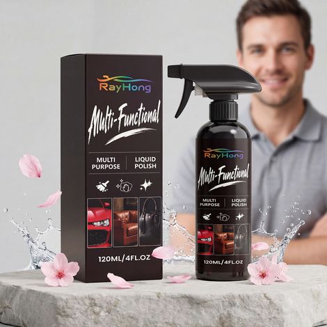 Produit de polissage liquide multi-usages pour l'entretien de la carrosserie et de l'intérieur des voitures : ravive la brillance, protège, polit et nourrit. – 120 ml -- DTEKGAZ (1/5)