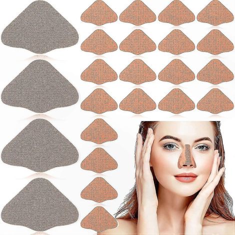 Protection solaire nasal anti-UV, lot de 24 patchs pour nez, adaptés hommes et femmes, golf et sports extérieurs, évite les coups de soleil. (1/5)