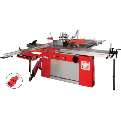 Squadratrice fresatrice sega circolare Holzmann kf315vf2600 400v