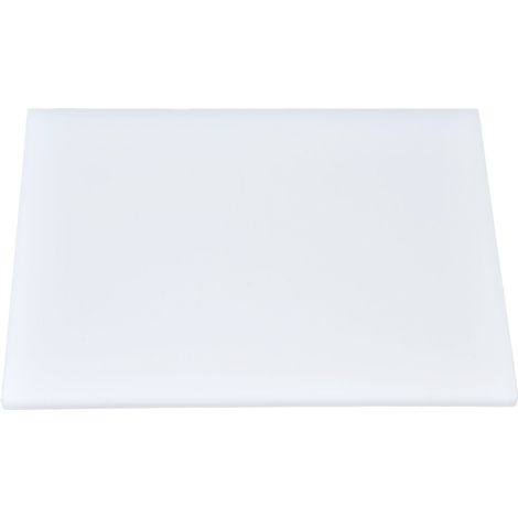 Weiße Kunststoff-Schutzplatte für DIY-Lederbearbeitungsprojekte wie Hämmern, Schneiden, Schlagen und Stempeln, 140 x 120 x 15 mm (1/5)