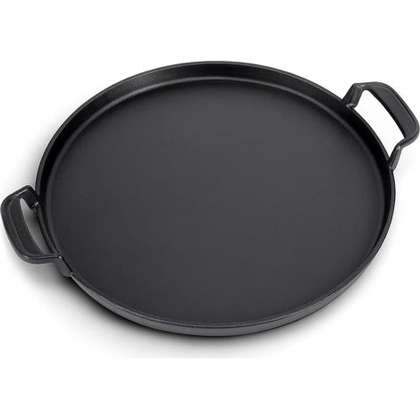 Ronde Plaque de Cuisson 7421 diamètre 30,9 cm pour Grils à Charbon 57cm, Gourmet BBQ System, Weber One-Touch, Fonte à Grillades pièce de Rechange