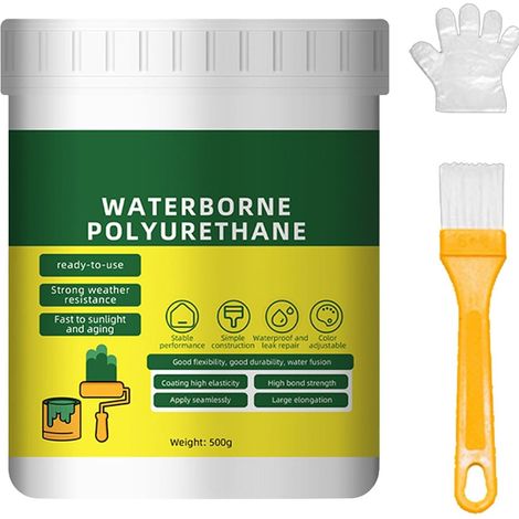 Mastic en caoutchouc liquide, caoutchouc liquide d'étanchéité Adhésif imperméable réparateur de fuite - Mastic isolant imperméable, peinture et revêtement en caoutchouc, agent d'étanchéit (1/5)