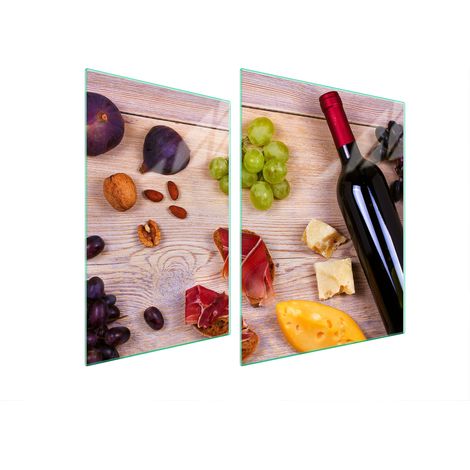 PLACA PROTECTORA DE VIDRIO PARA ESTUFA 70x52 ALIMENTOS (1/5)