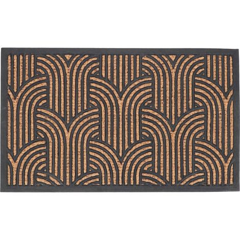 Paillasson Art déco en fibre de coco (1/4)