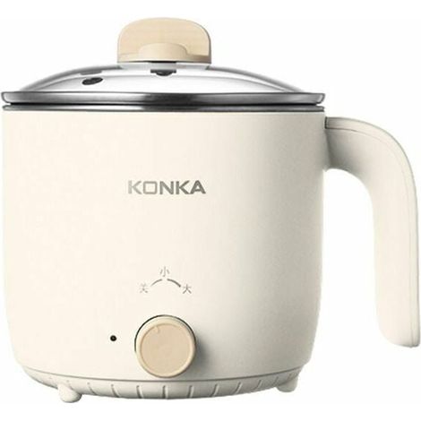 Casserole Electrique - 5 L - 650 W / 1300 W - Revêtement Antiadhésif - Couvercle En Verre - Pour Cuisine Rapide Et Polyvalente - 1 Pièce (1/5)