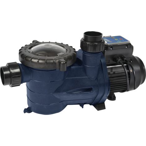 Vipool – Pompe pour piscine à vitesses réglables – 850 W – Débit 4 à 18 m³/h – Préfiltre flexible – Affichage LED – Moteur EC multisécurité