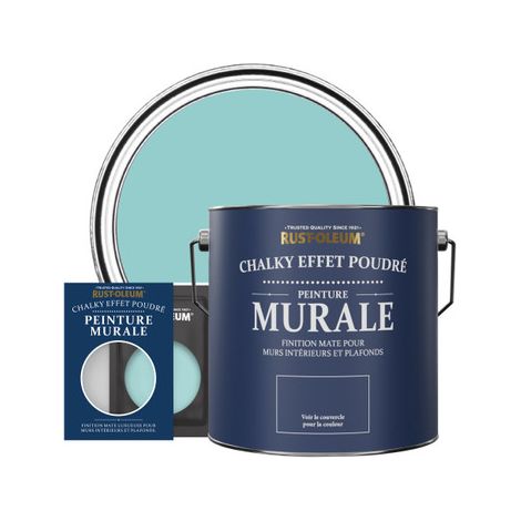 Peinture Murs & Plafonds - Bleu-vert (1/3)