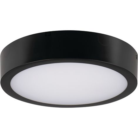 Plafonnier étanche noir Ø30 LED20W CCT IP66 Kanlux (1/5)
