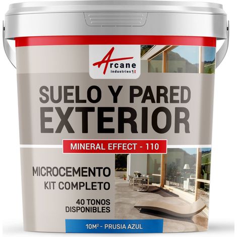 Microcemento para exteriores: suelos, muros, terrazas, balcones, escaleras