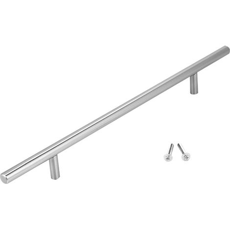 Poignées de porte de cuisine en acier inoxydable en forme de T (350 mm) (1/4)