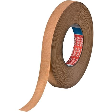 Kreppband tesakrepp® 4319 stark gekreppt hellbraun L.50m B.50mm Rolle TESA (1/3)