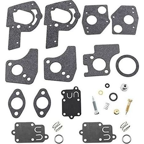 Kit de réparation pour carburateur - Membranes - Joint d'étanchéité pour Moteurs Briggs & Stratton 3 à 5 CV HP 495606 494624 135292 135232 135212 270026 272538 272538S 272637.- (1/4)