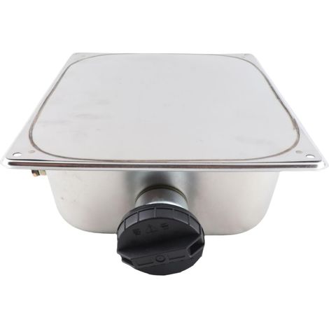 Réservoir de Carburant pour Moteur Diesel Et Essence, 7L Portable En Acier Inoxydable Réservoir D'essence Diesel de Remplacement pour Voitures Et Camions (1/5)