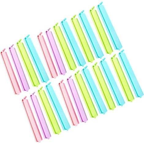 Artibetter Lot de 24 pinces fermeture alimentaire, petites en (1/5)