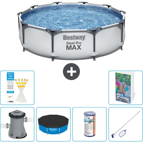 Bestway Steel Pro MAX Rund - 305x76 cm - 7-teilig S304