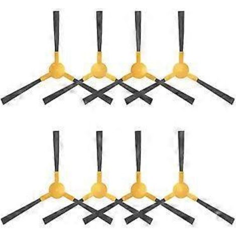 Brosse latérale pour aspirateur robot Wollmer F550 Sapphire (pièce détachée, lot de 8) (1/5)