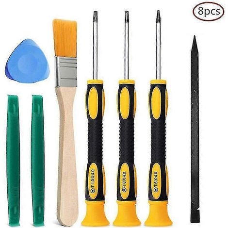 Kit de démontage PS4, PS3, PS5, Xbox One/360, tournevis Torx T6, T8, T10 - Idée cadeau