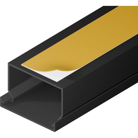 Goulotte électrique auto-adhésive 40х25 (2m) anthracite EDO777766 EDO Solutions Technic (1/2)