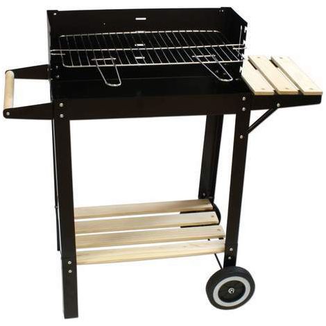 Kynast Holzkohlegrill mit Rädern (1/5)
