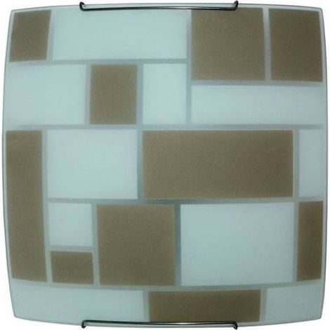 4 x PLAFONIERA DORA D 30 CM 1 LUCE E27 F ACC BCO-MA