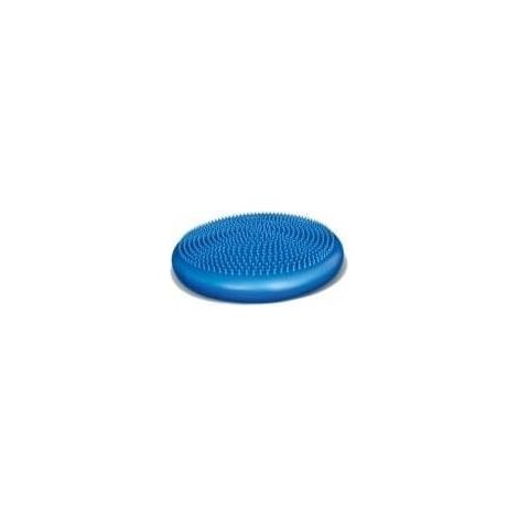 Qmed Cojín de equilibrio (cojín sensorial) con botones, diámetro de 33/35 cm, de PVC, carga máxima de 200 kg, para activar la musculatura profunda, estabilización y corrección de postura