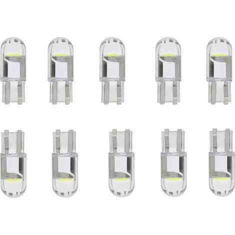 30 Pieces LED Ampoule Voiture COB Ampoule de Remplacement,168 Ampoule LED,LED Interior Car Lights,Ampoule W5W LED,Ampoules LED pour Voiture (1/5)