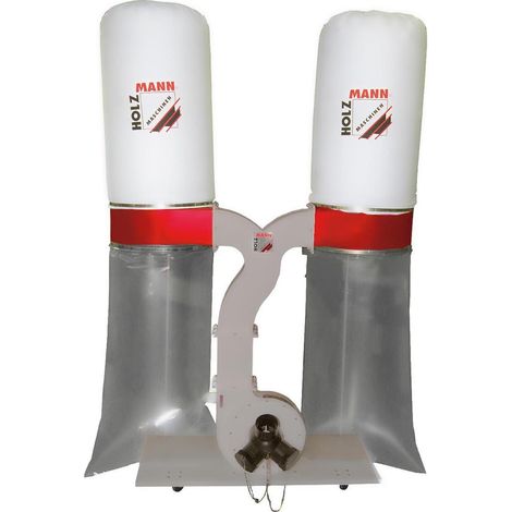 Aspiratore trucioli polvere sacco aspiratrucioli 3300w Holzmann abs3880 230v