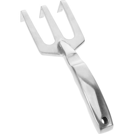 Râteau de Jardin à Main en Alliage D'aluminium Portable pour Creuser et Ameublir Le Sol, Outil Multifonction pour Activités en Plein Air et Jardinage (1/5)