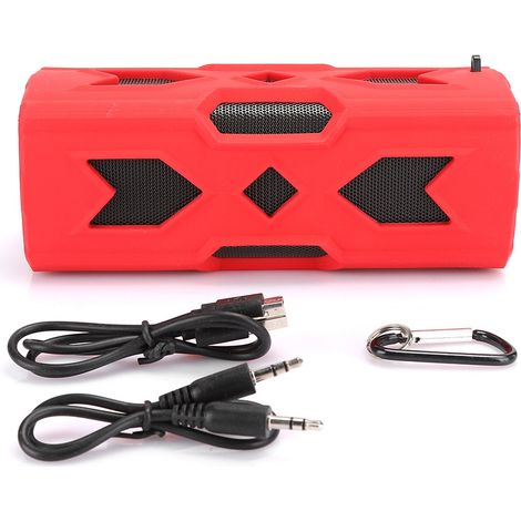 Tragbarer Bluetooth-Lautsprecher mit Karabinerhaken für Outdoor-Aktivitäten (1/5)
