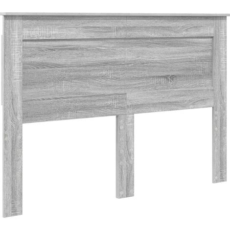 Maison Exclusive - Testiera con testiera Grigio Sonoma 140 cm Legno multistrato