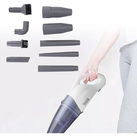 Ensemble de 9 accessoires multifonctionnels pour aspirateur : brosse d'angle, embout en plastique 32/35 mm (1/5)