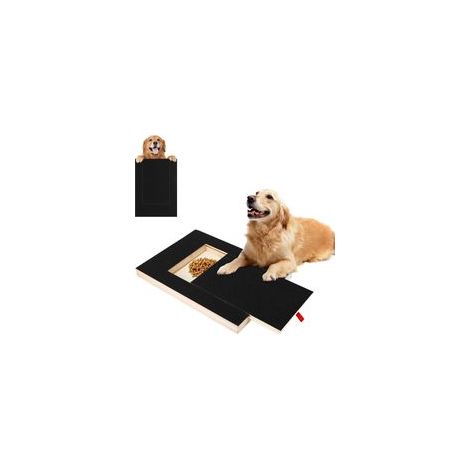 Griffoir pour Chien et Animaux de Compagnie - Planche à Gratter avec Boîte à Friandises pour Lime à Ongles (1/5)