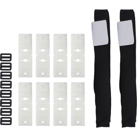 Sangle pour enrouleur de couverture de piscine, longueur réglable, kit de fixation pour enrouleur de couverture solaire de piscine (1/5)