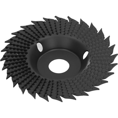 Disque meule acier inoxydable pour ponçage ébavurage bois bricolage meuleuse angulaire arc noir 1 pièce (1/5)