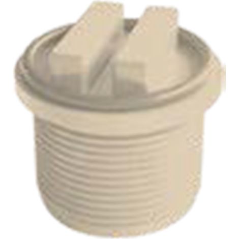 Bouchon d'hivernage prise balai + joint torique 1"1/2 Sable - Hayward (1/2)