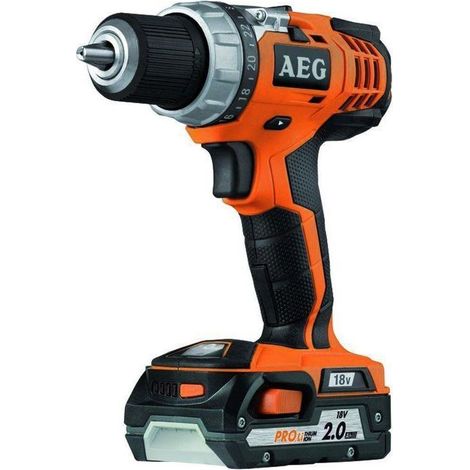 Perceuse-visseuse 12V, 32 Nm, 0,9 kg, 171 mm, clip ceinture, 2 batt. Pro lithium 2,0 Ah, chargeur, en sac - BS12C2LI-202B