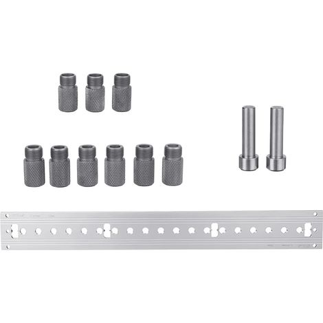 Gabarit à chevilles, multifonctionnel, épaisseur réglable, Perforateur Multi Rangée (1/2)