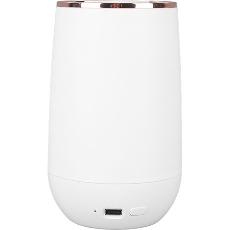 Diffuseur de parfum portable USB blanc antidérapant 5V 2000mAh pour voiture, idéal pour la chambre à coucher (1/5)