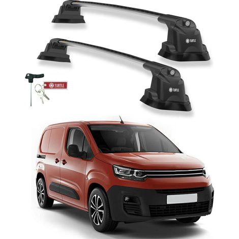 TURTLE kompatibel mit Citroen Berlingo 2019-2025 Dachträger Air3 Grau (1/5)