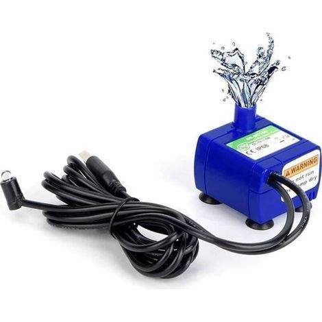 Mini Pets Drinking Fountain Pump for Cats Home Replacement Water Bowl Drinking Fountain Pump (1/4)