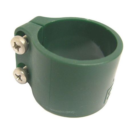 Collar Pali Bekaclip de 48 mm, color verde, paquete de 6, Betafence