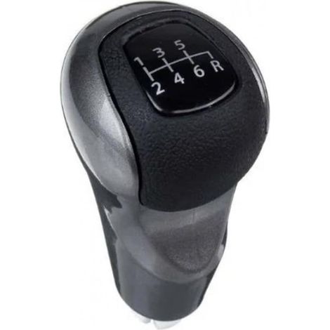 1 Stück Schaltknauf für 6-Gang-Schaltgetriebe für Honda Civic DX EX LX 2006-2011 (schwarz) (1/3)