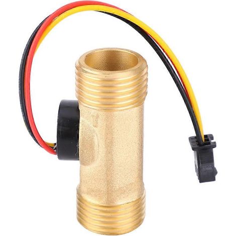 G1/2-Zoll-Durchflussmesser mit Hall-Effekt, Außengewinde, 1–30 l/min, Durchflusssensor