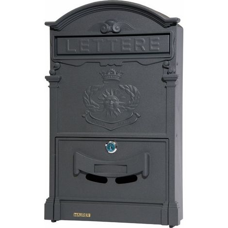 Cassetta Postale In Alluminio Per Esterno Royal Bianco Panna BIANCO (1/4)