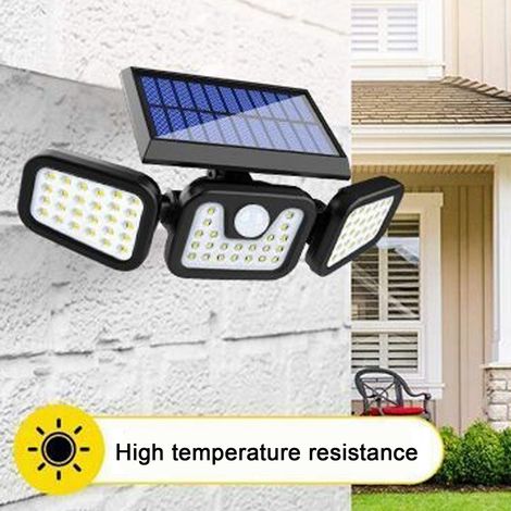 Lampes solaires LED étanches d'extérieur avec détecteur de mouvement (1/5)