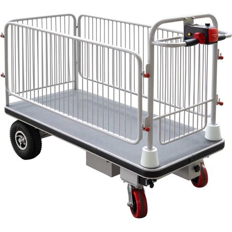 Schefer Plattformwagen elektrisch PFWE Premium Tragkraft 400kg Plattformgröße 1280x630 mm