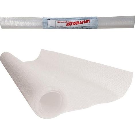 Film de protection antidérapant pour tiroirs et placards – Dimensions 120 x 45 cm – Réduit le bruit et évite les rayures – Achat Utile (1/2)