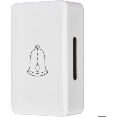 1 Sonnette filaire, conception mécanique, son cristallin, ABS ignifugé, 220V, pour maison bureau hôtel (1/4)